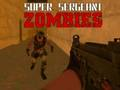 Peli Super kersantti zombeja  verkossa