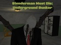 Peli Slenderman Must Die: Maanalainen bunkkeri  verkossa