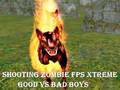 Peli Zombie fps Xtreme Good vs Bad Boys -ammunta  verkossa