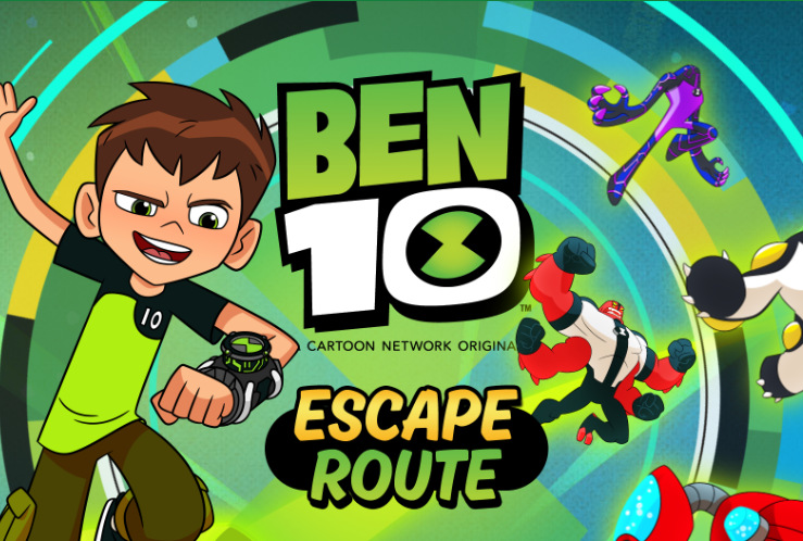 Peli Ben 10 pakoreitti  verkossa
