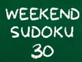 Peli Viikonloppu Sudoku 30  verkossa