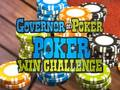 Peli Governor of Poker Pokerin voittohaaste  verkossa