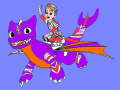 Peli Dragon Rescue Riders -värityskirja  verkossa