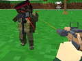 Peli Blocky zombi ja ajoneuvon ammunta verkossa