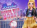 Peli Barbie-muotiviikon malli  verkossa