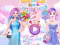 Peli Barbie ja Elsa Candylandissa  verkossa
