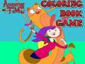 Peli Adventure Time -värityskirja  verkossa