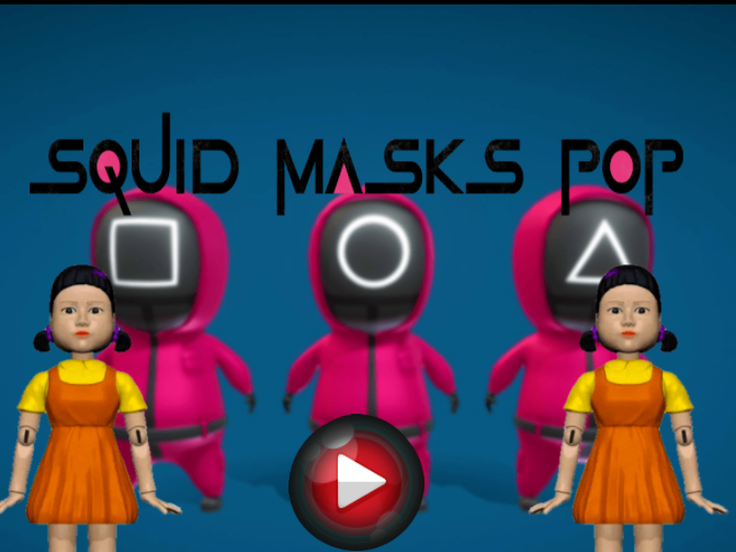 Peli Kalmari Maskit Pop  verkossa