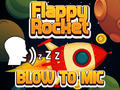 Peli Flappy raketti puhaltamalla  verkossa