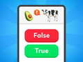Peli True False - Tietovisa  verkossa