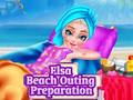 Peli Elsa Beachin retkeilyvalmistelut  verkossa