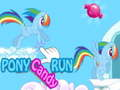 Peli Pony Candy Run verkossa