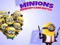 Peli Minions -muistikortti vastaa verkossa