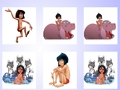 Peli Mowgli Muistikortti Match  verkossa