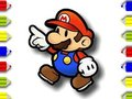 Peli Takaisin kouluun Mario Coloring  verkossa