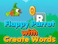 Peli Flappy papukaija luomalla sanoja  verkossa