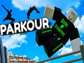 Peli Roblox Parkour verkossa