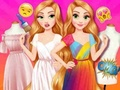 Peli Prinsessa-asun väritys  verkossa