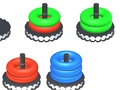 Peli Stack Match: Color Hoop Game  verkossa