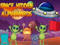 Peli Space Hidden Alpha Words  verkossa
