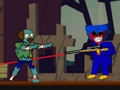 Peli Huggy wuggy vs zombeja verkossa
