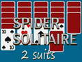 Peli Spider Solitaire 2 puvut  verkossa