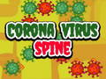 Peli Corona -virus selkäranka verkossa