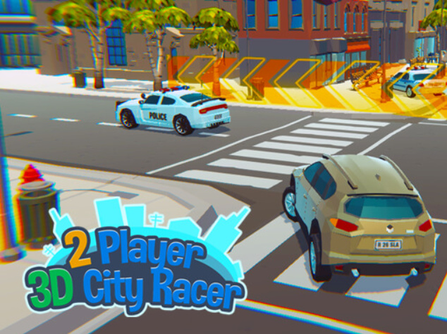 Peli 2 pelaajan 3D City Racer  verkossa