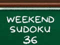 Peli Viikonlopun Sudoku 36  verkossa