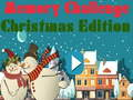Peli Memory Challenge Christmas Edition verkossa