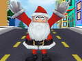 Peli Santa City Run -surffaajat  verkossa