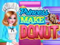 Peli Prinsessa Make Donut Cooking  verkossa