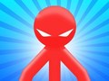Peli Red Stickman vs Monster School verkossa