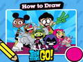 Peli Kuuma piirtää Teen Titans Go! verkossa