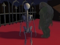 Peli 2 pelaajan Parkour Halloween -haaste  verkossa