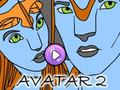 Peli Avatar 2 värikirja  verkossa