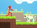 Peli Red Stickman vs Monster School 2 verkossa