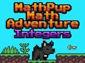 Peli MathPup Math Adventure kokonaisluvut  verkossa