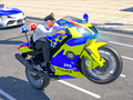 Peli Police Bike Stunt Race -peli  verkossa