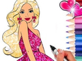 Peli Värityskirja: Barbie  verkossa