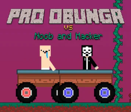 Peli Pro Obunga vs Noob ja Hacker  verkossa