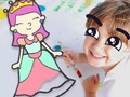 Peli Värityskirja: Prinssi ja prinsessa  verkossa