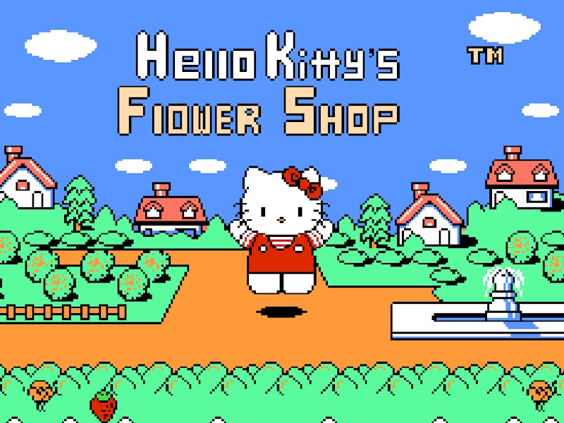 Peli Hello Kitty no Hanabatake verkossa