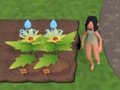Peli Garden Rush. Vihannekset paeta  verkossa