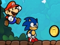 Peli Super Mario ja Sonic  verkossa