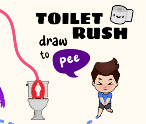 Peli WC Rush: Draw To Pee  verkossa