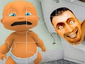 Peli Skibidi WC palapelit  verkossa