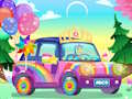 Peli Sisustus Rainbow auto  verkossa