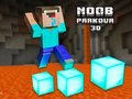 Peli Noob Parkour 3D verkossa