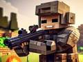 Peli Pixel Village Battle 3D. io  verkossa